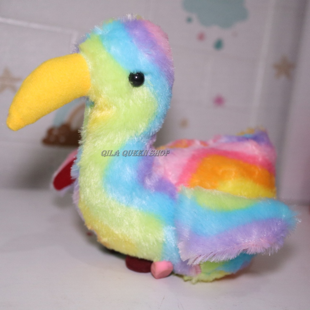 boneka angsa PELANGI, RAINBOW mura  terlaris bisa cod,bebek,hewan,mainan