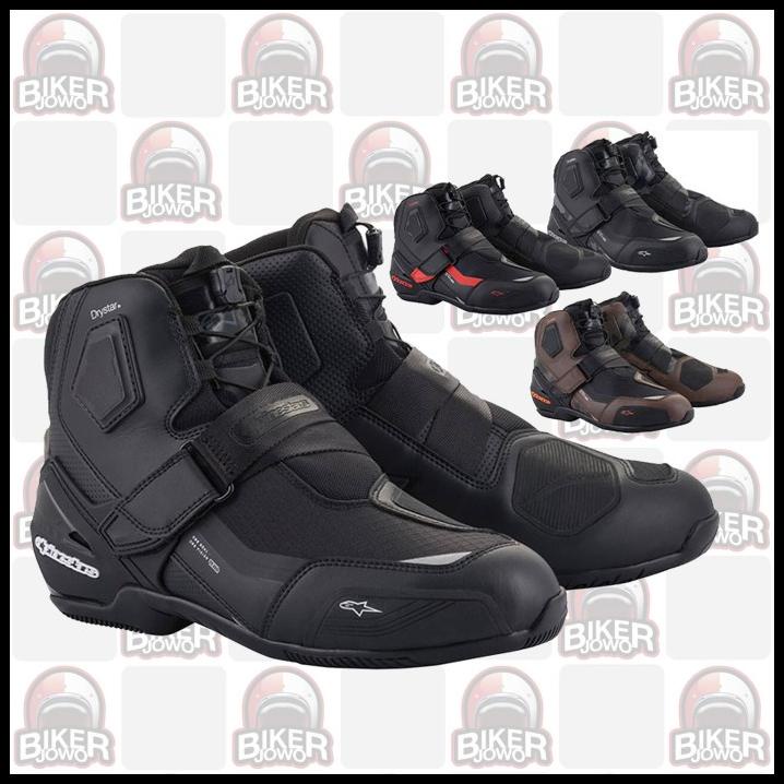 Sepatu Touring Alpinestars Ran Drystar Shoes - Waterproof Riding Shoes