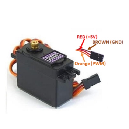 [HAEBOT] Motor Micro Servo MG 996 MG996 MG996R High Torque Torsi Tinggi Metal Gear Upgrade MG995 Tower Pro