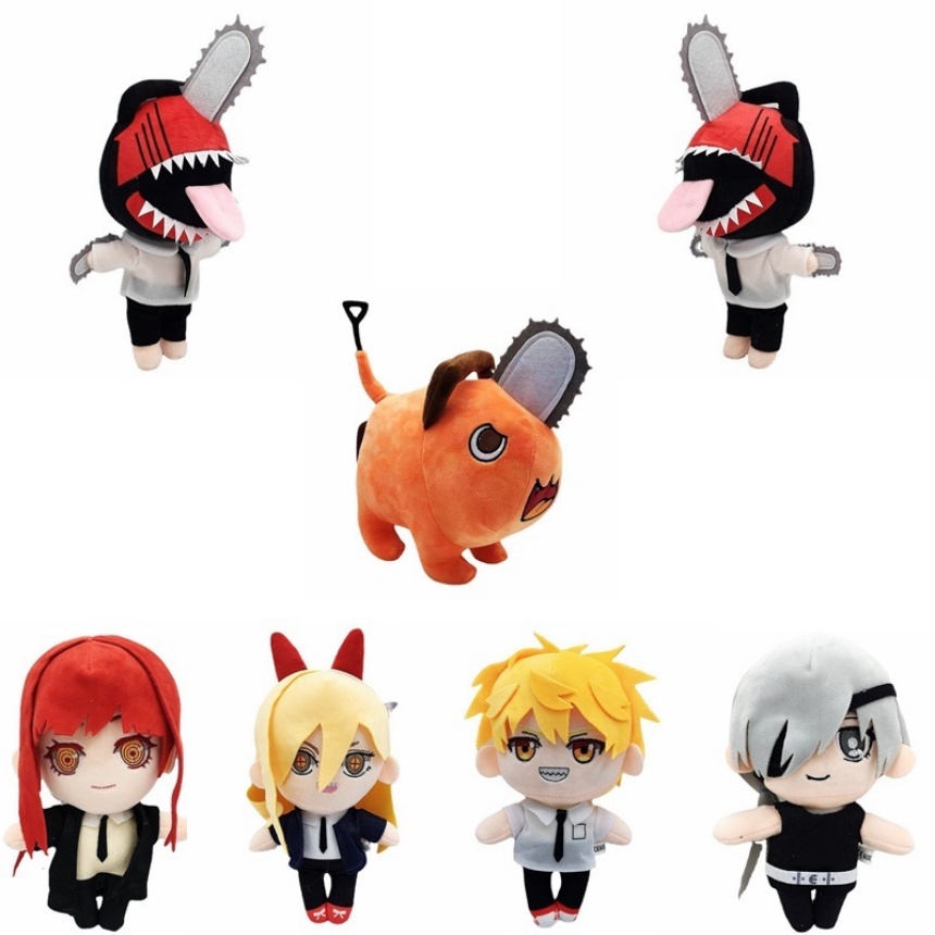 Mainan Boneka Plush Model Anime Chainsaw Man Denji Pochita Ukuran 25cm / 30cm Untuk Hadiah Anak