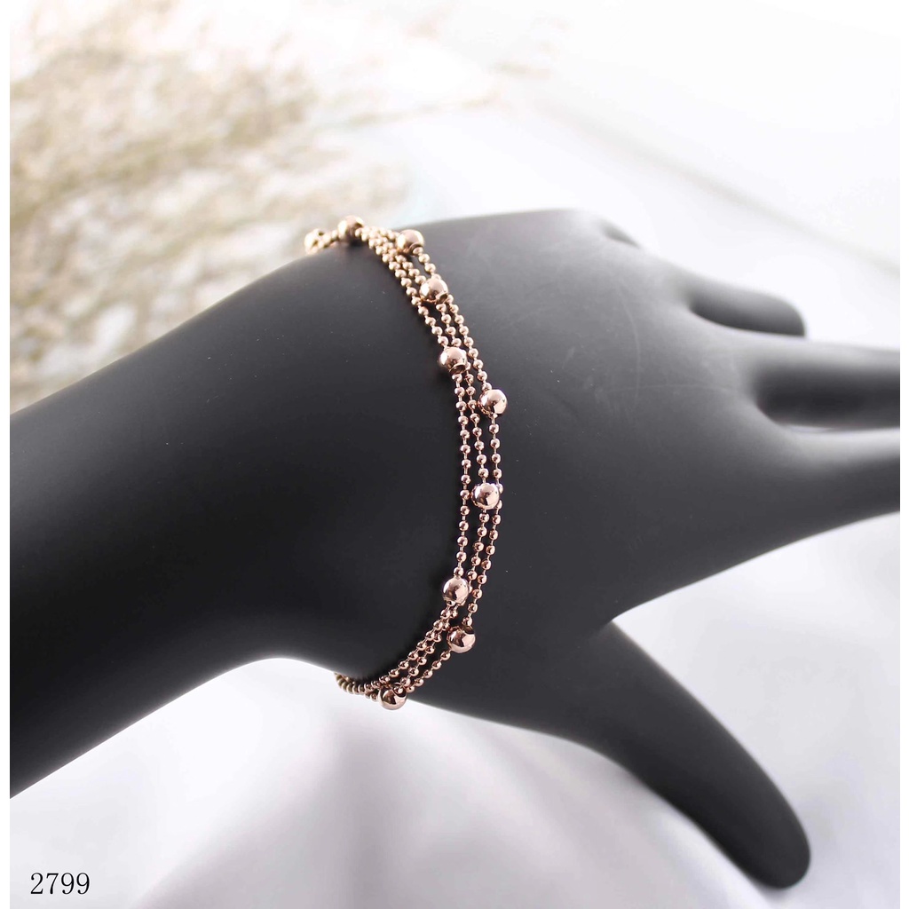 Gelang Titanium Cantik Perhiasan Wanita Jewelry 3406/3215/2799