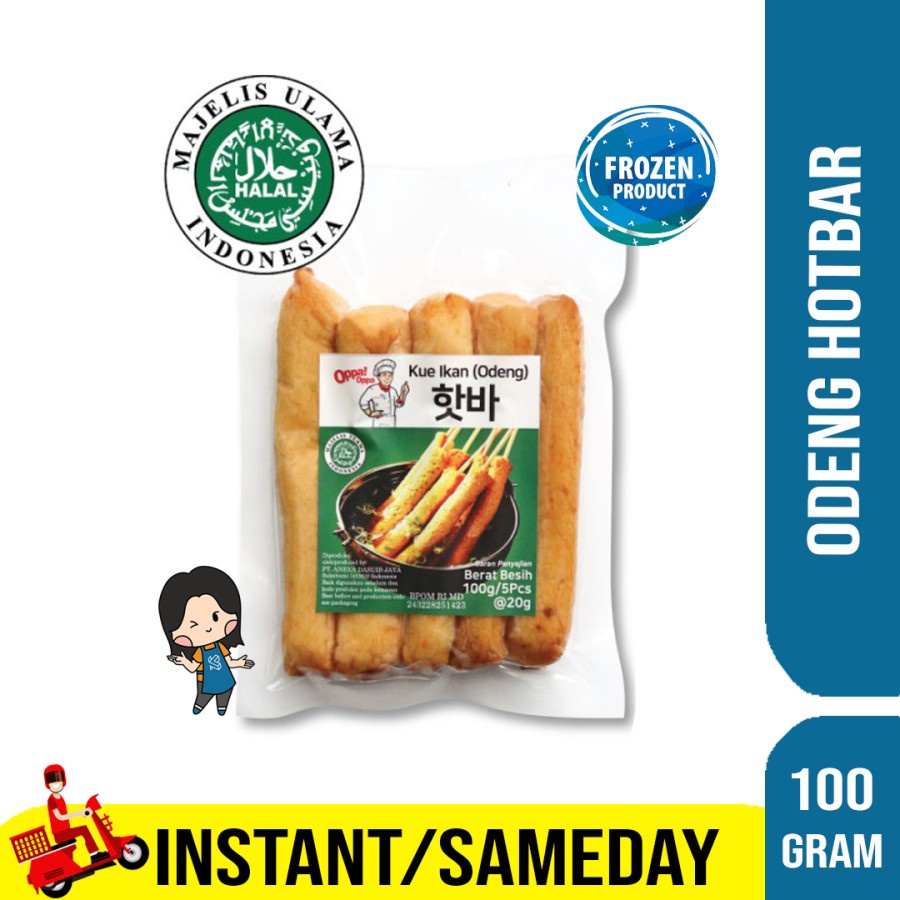 

Odeng Hotbar Korea Fish Cake | Otak Otak Korea OPPA Halal 100gr