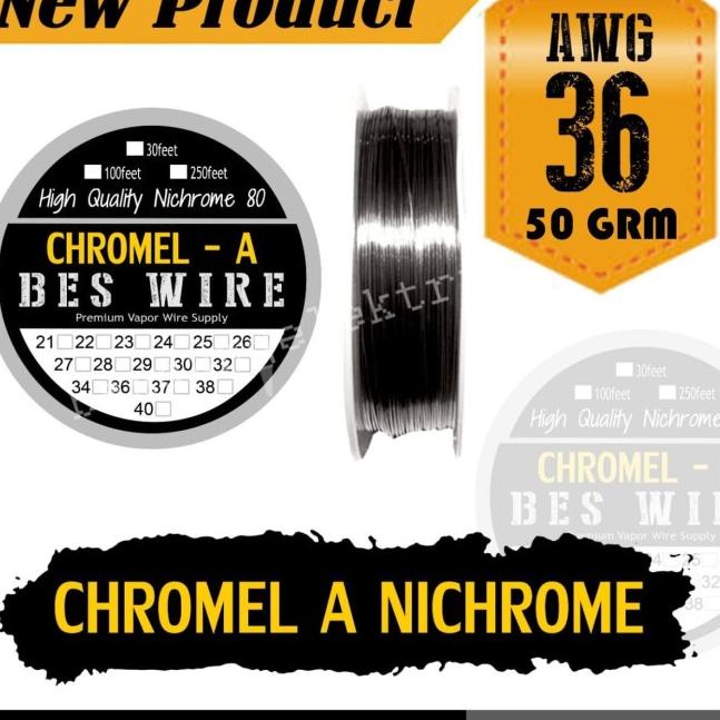 Chromel A / Awg 36-50-grm Nichrome 80 High Quality