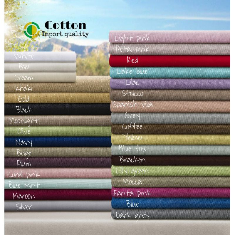 Sarung bantal 40x60 bahan katun jepang asli