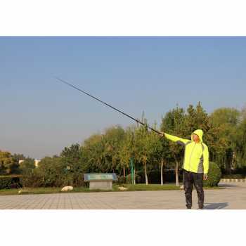 GS7i Jw Joran Pancing Antena Portable Spinning Rod Carbon Fiber Telescopic 3.0m Zh05 Hitam Ori-YA