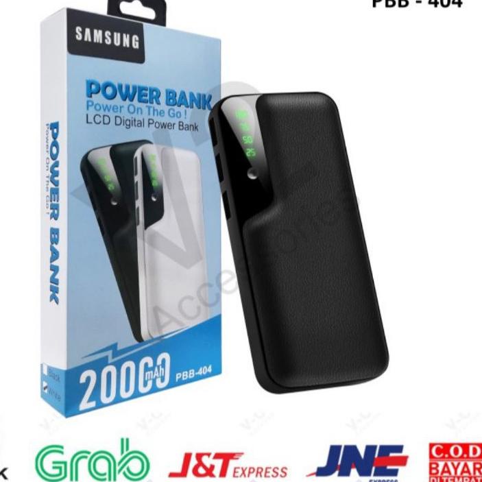 ゅ Bisa COD PB power bank Samsung kapasitas 20000 mAh Murah €
