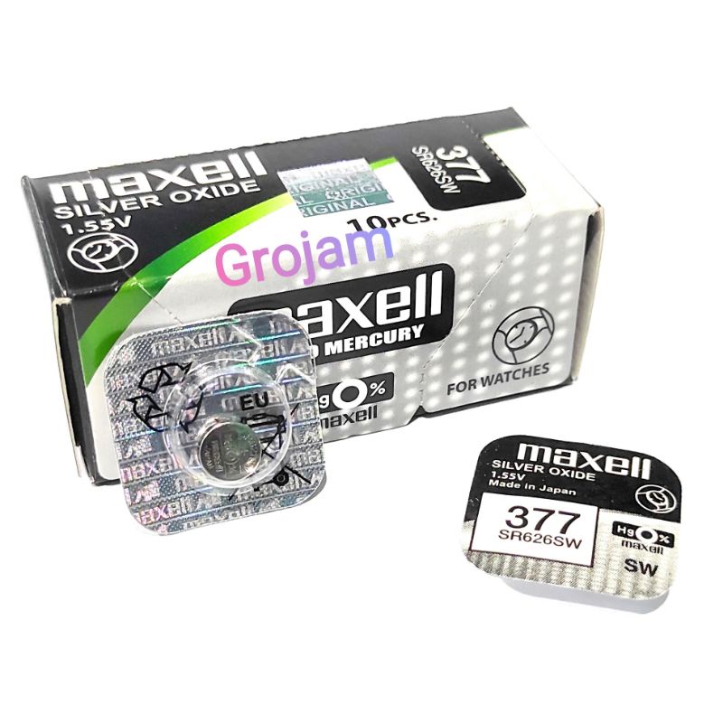 BATERAI MAXELL 371 920 SR920 364 621 SR621SW 377 626 SR626SW ORIGINAL