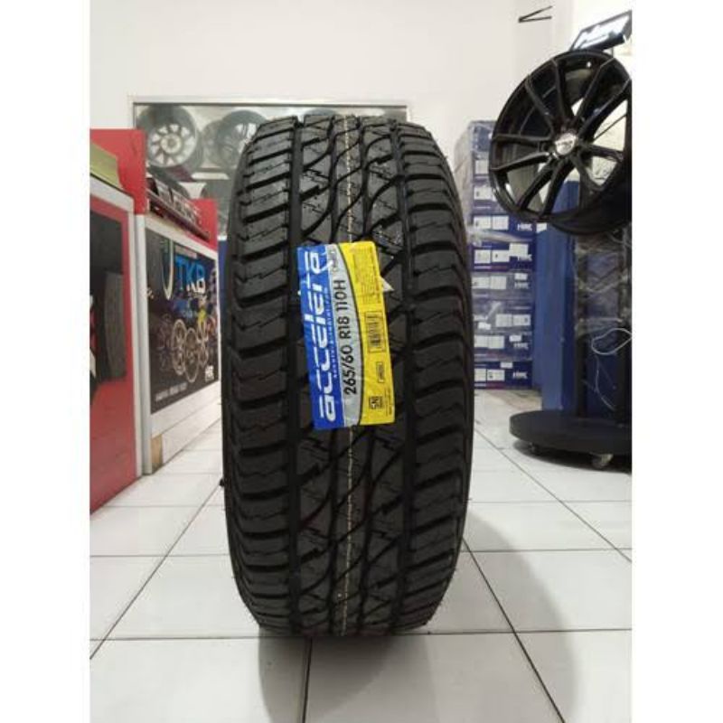 ban mobil standar fortuner VRZ ring 18 accelera omikron AT 265 60 R18