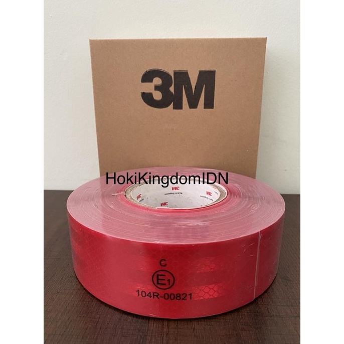 Scotlight Scotlite Reflektif Stiker Merah