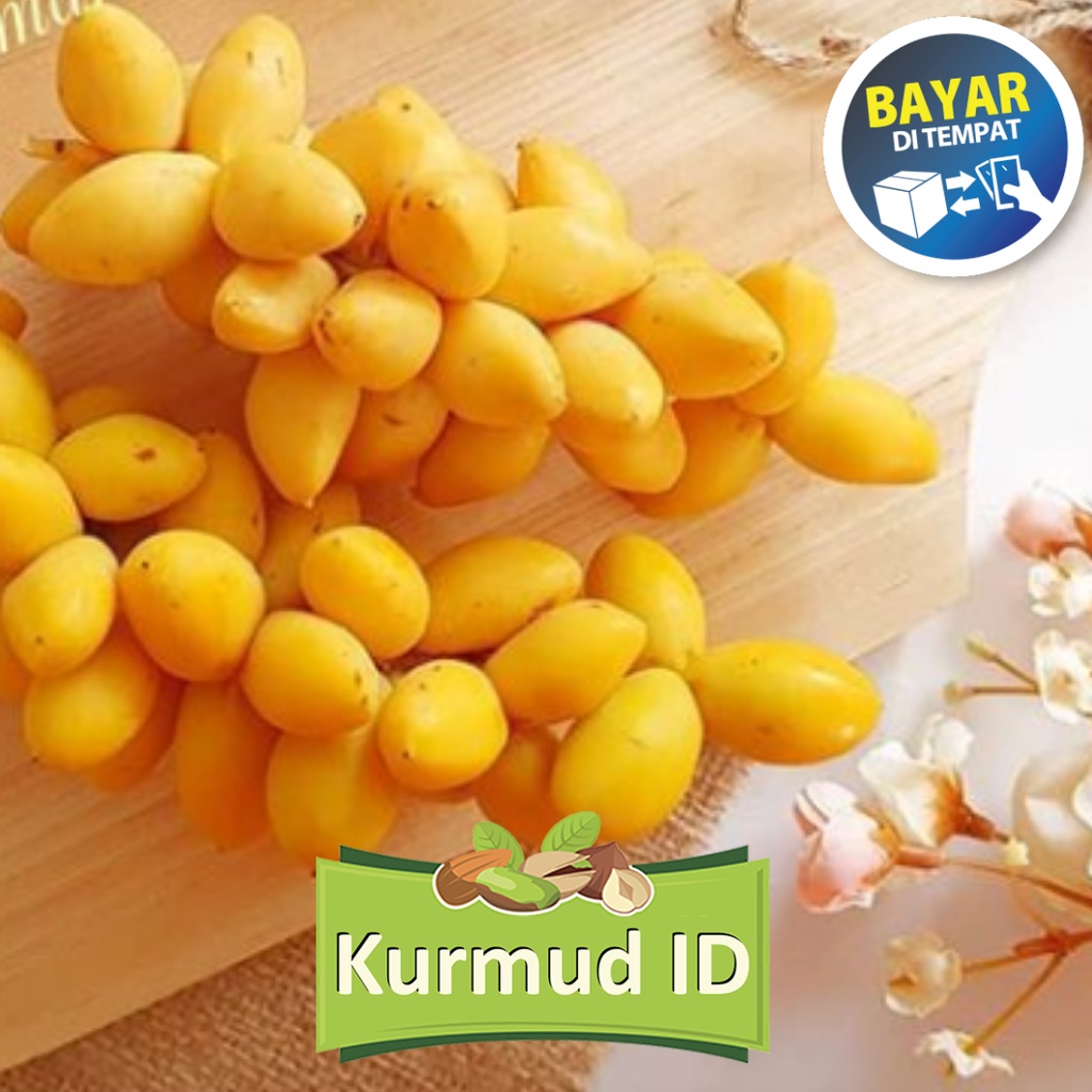 Kurma Muda Promil Kuning Merah1000 Gram | Program kehamilan Kurma Barhee
