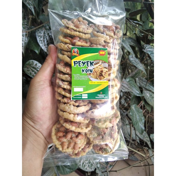 

PEYEK KOIN KACANG ORIGINAL TULUNGAGUNG 250 GR