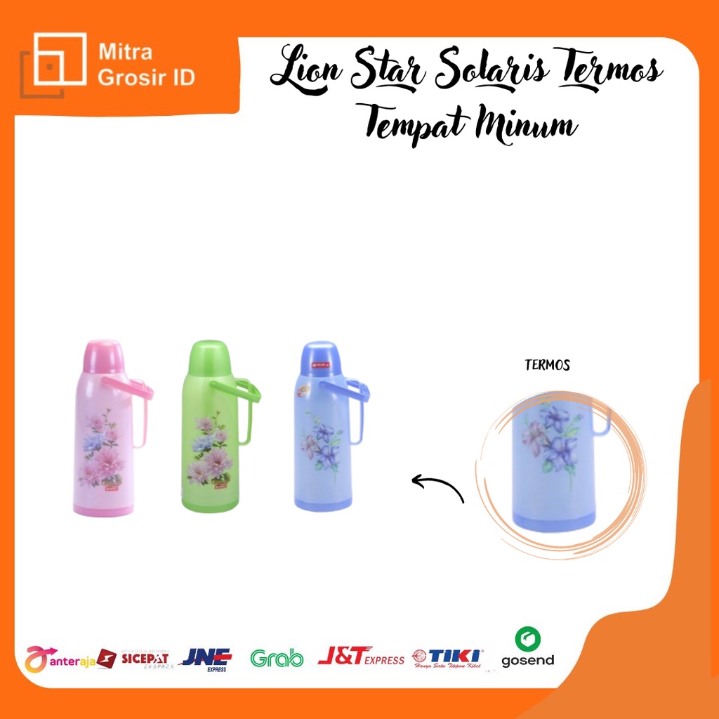 Lion Star Solaris Termos Tempat Minum dengan Pegangan