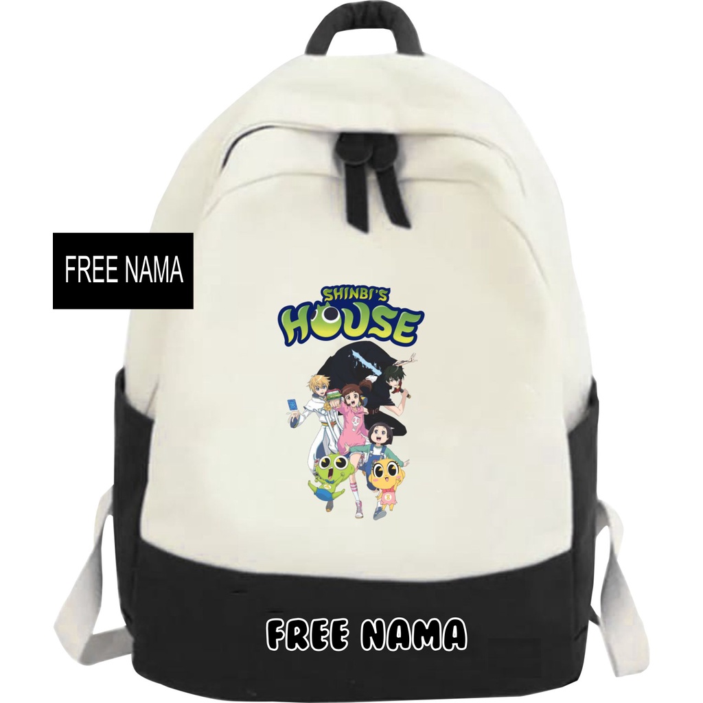 Tas Ransel Anak Sekolah Karakter Shinbi House