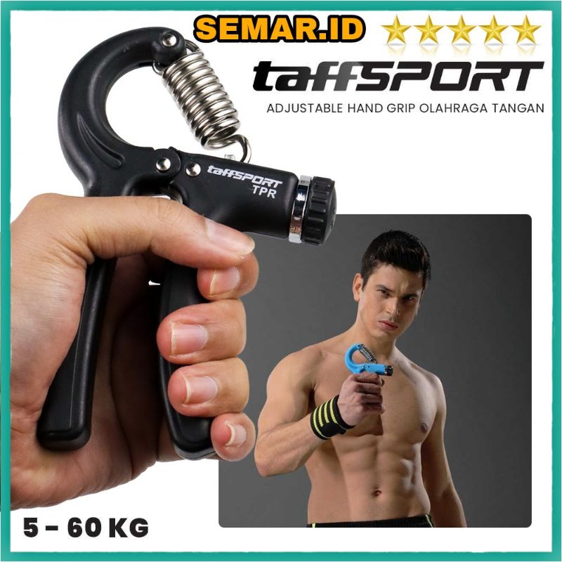 Alat Latihan Tangan Taffsport Adjustable Hand Grip Olahraga Genggaman Fitness gym 5 - 60 kg