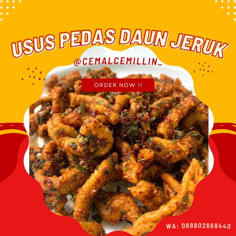 

Usus Pedas daun jeruk