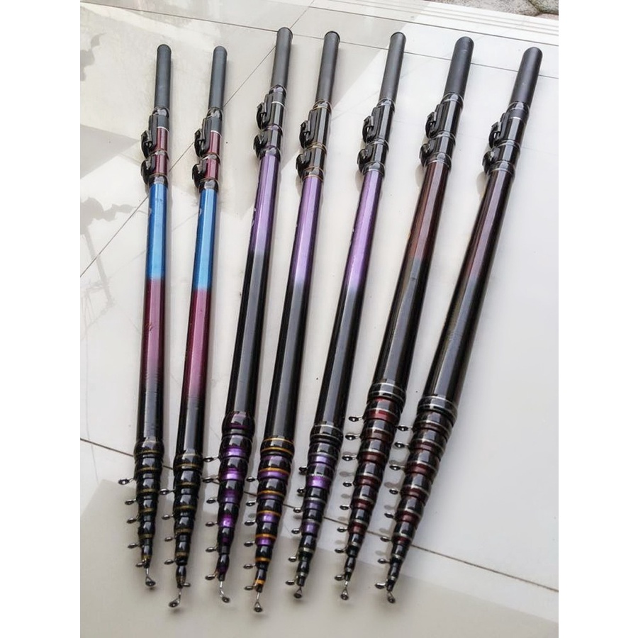 Joran Tegek Carbon Battle-x Kolongan + Reel Tokos