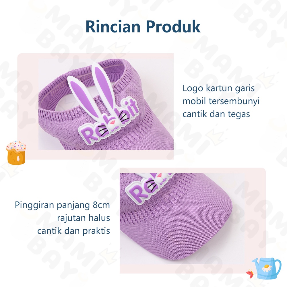 OKEYI Topi anak perempuan lucu/Topi pantai anak/Topi golf anak rabbit