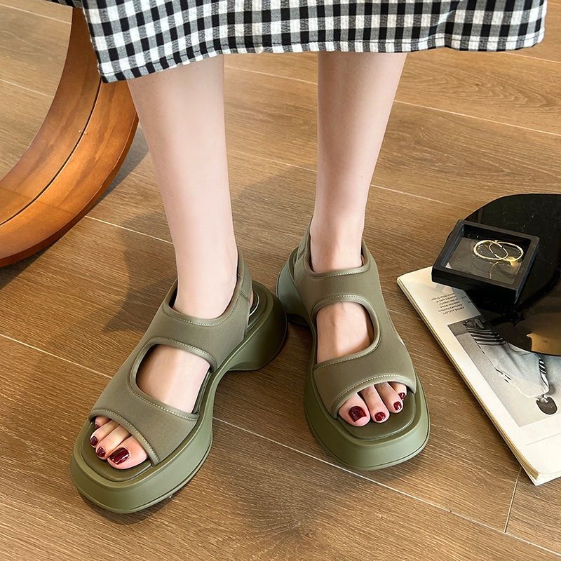 MYSTYLE Lina Korea Design Wedges Fashion Wanita Import