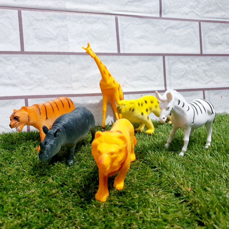 mainan set animal world besar anak edukasi