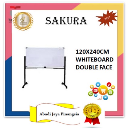 

Unik onderdil SAKURA WHITEBOARD 120X240CM DOUBLE FACE 26SZ2 Limited