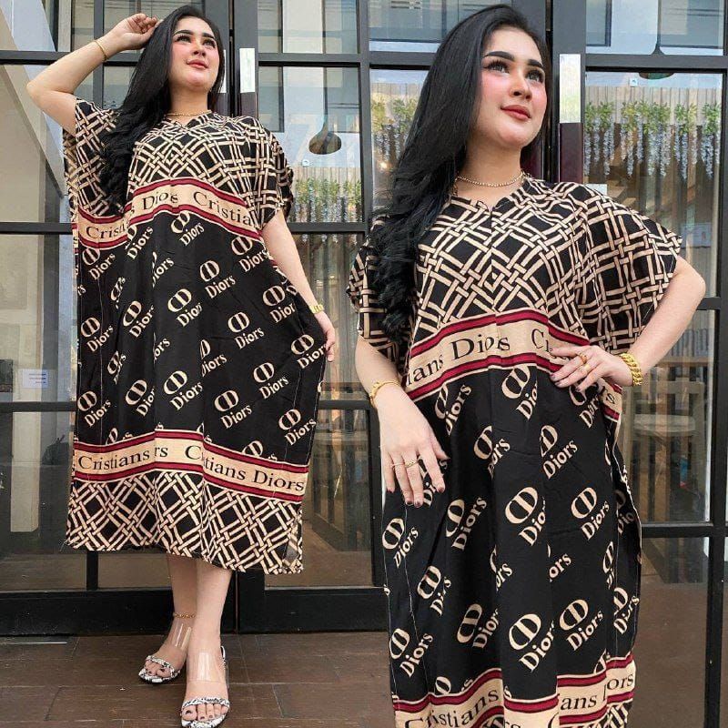 Daster lowo branded viral jumbo || Busui resleting depan