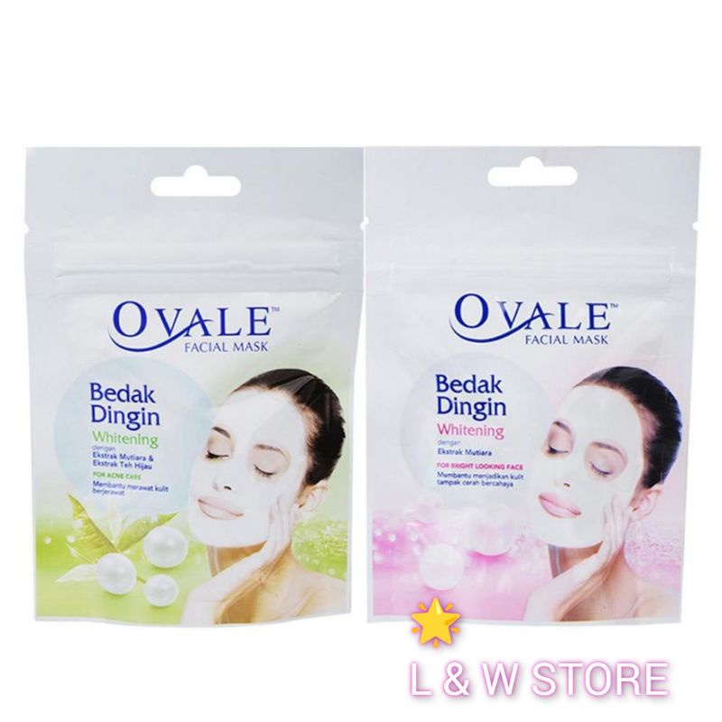 Ovale Facial Mask Bedak Dingin 0,5gr