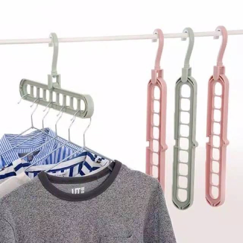 COD✔️ Gantungan Baju 9 In 1 / 9 Hole Magic Hanger