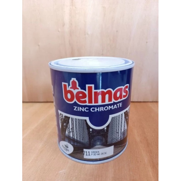 Zinc Chromate Belmas 1 kg Hijau Green Cat Meni Besi Avian Pelapis Pencegah Anti Karat Tembaga Galvan