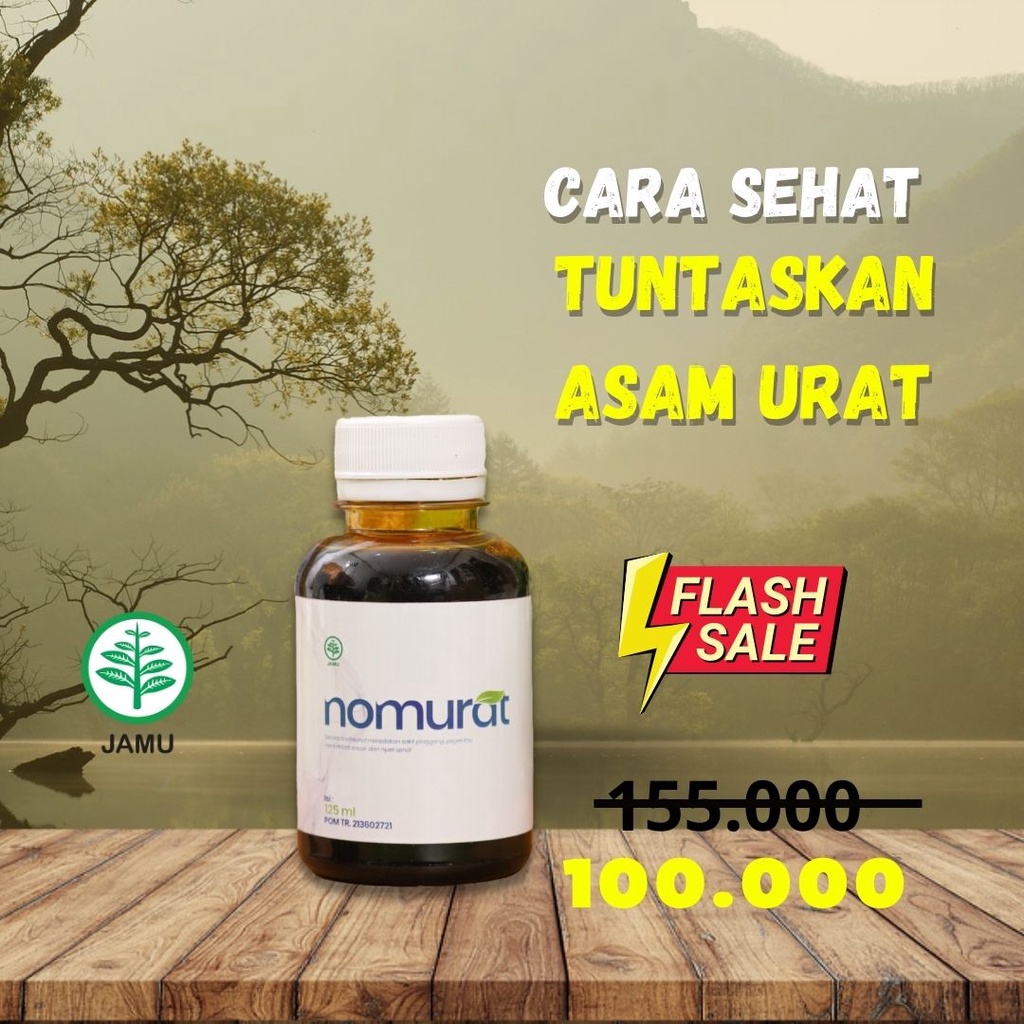 

ORIGINAL Madu Nomurat 125 ml Herbal Asam Urat