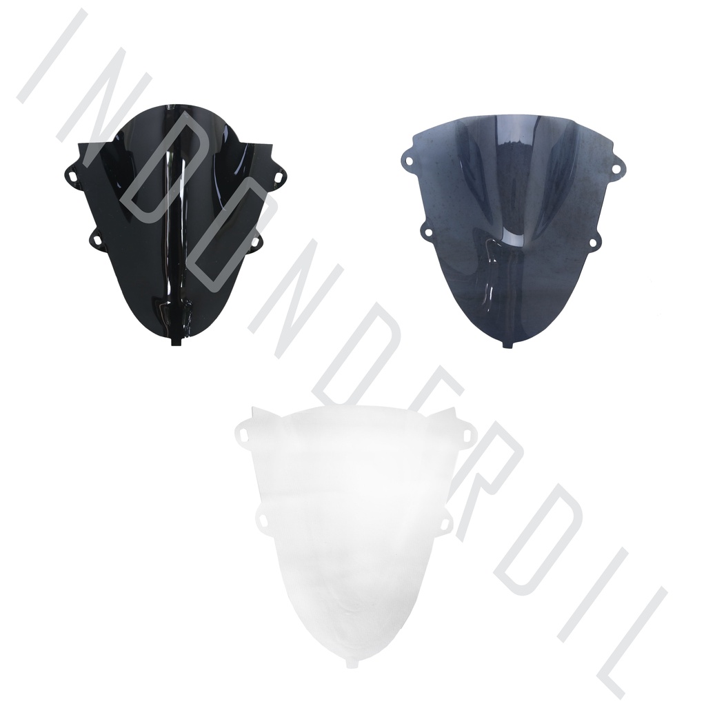 Visor-Windshield-Winsil-Winshild-Wind Shield-Sil-Shild R15-R 15 V3-V 3 Jenong Hitam-Bening-Riben