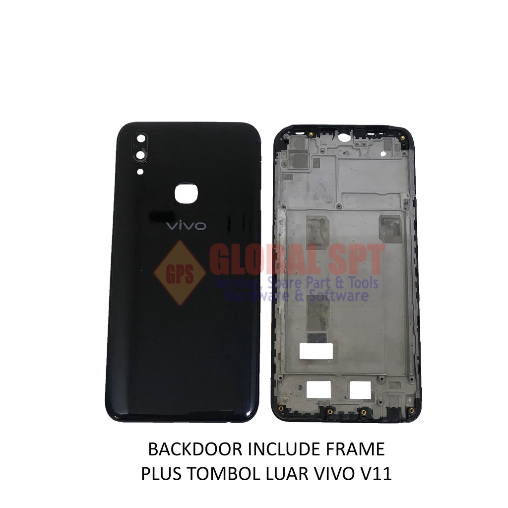 BACKDOOR VIVO V11 INCLUDE FRAME / BACK COVER / TUTUP BELAKANG