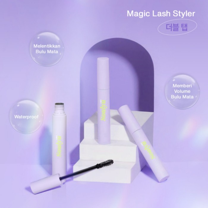 Jual SOULYU MASCARA MAGIC LASH STYLER DOUBLE TAP MASCARA KOREA Shopee