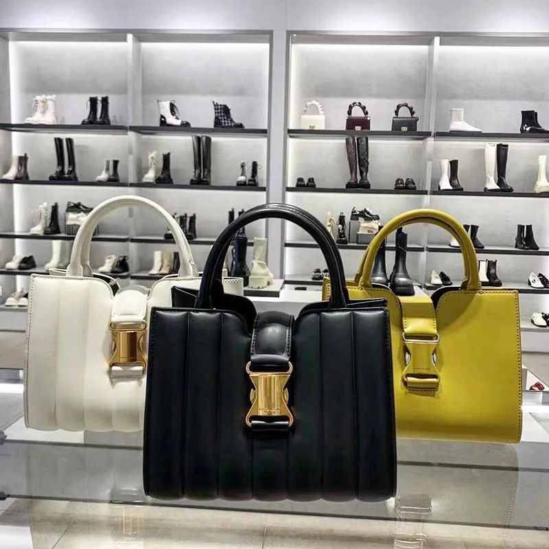 7.7 SALE | CK Ivy Metallic Buckle Tote