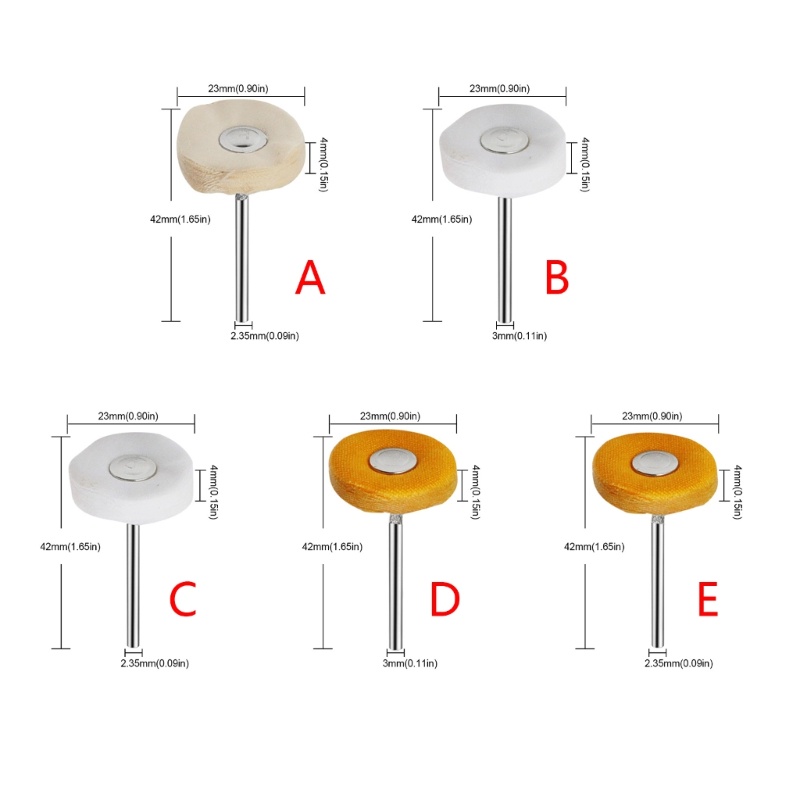 Bt Abrasive Buffing Wheel Cloth Buffing Polishing Brush Untuk Alat Tangan Putar