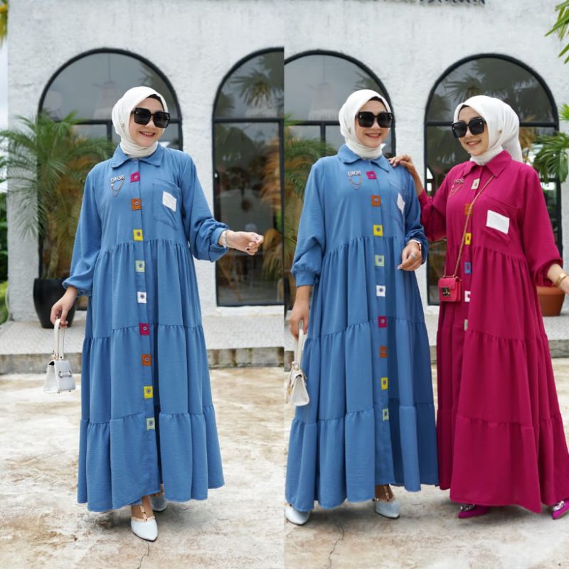 Namara Rainbow | Namara Crinckle | Gamis Crinckle | Gamis Namara | Gamis Rainbow | Gamis Premium | G