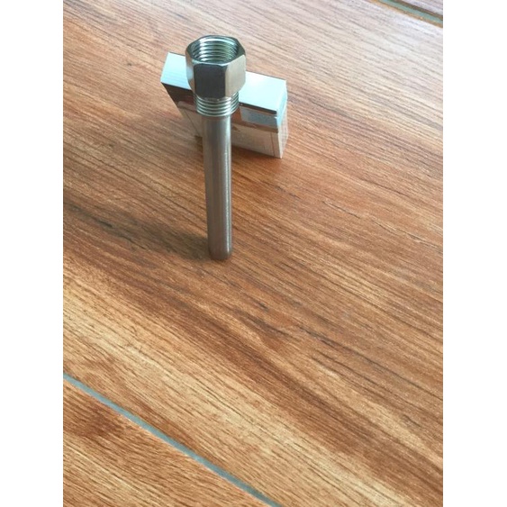 Thermowell 1/2 Inch NPT Stainless Steel Pelindung Temperature Sensor