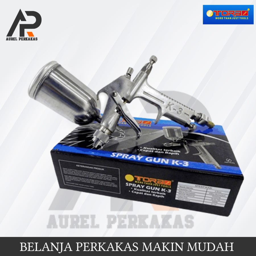 Spray Gun Tabung Atas Sagolaa K3 R3 / Alat Semprot Cat TORA