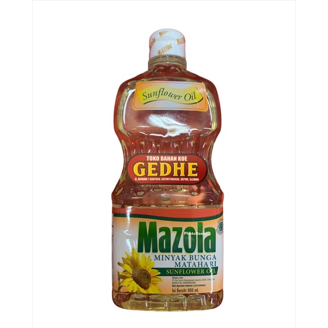 

Mazola Sunflower Oil 900 Ml