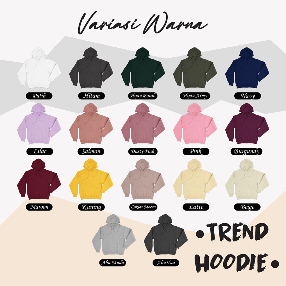 Sweaterpolos Hoodie Jumper ROSES ( Sablon ) Unisex Pria &amp; Wanita