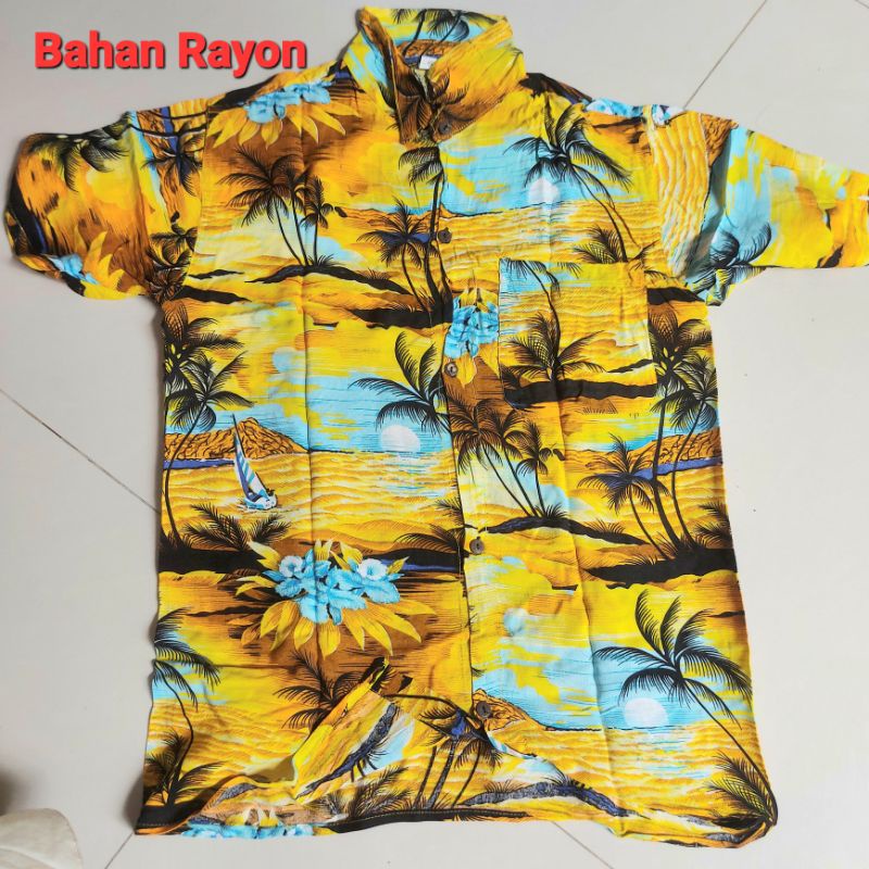 Kemeja Hawai Wanita Preloved