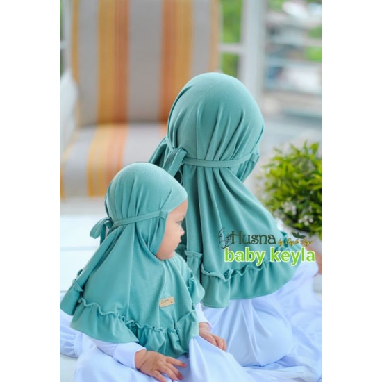 hijab bayi, baby Keyla ORI Husna
