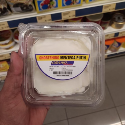 

SHORTENING MENTEGA PUTIH 250GR RP 26.900