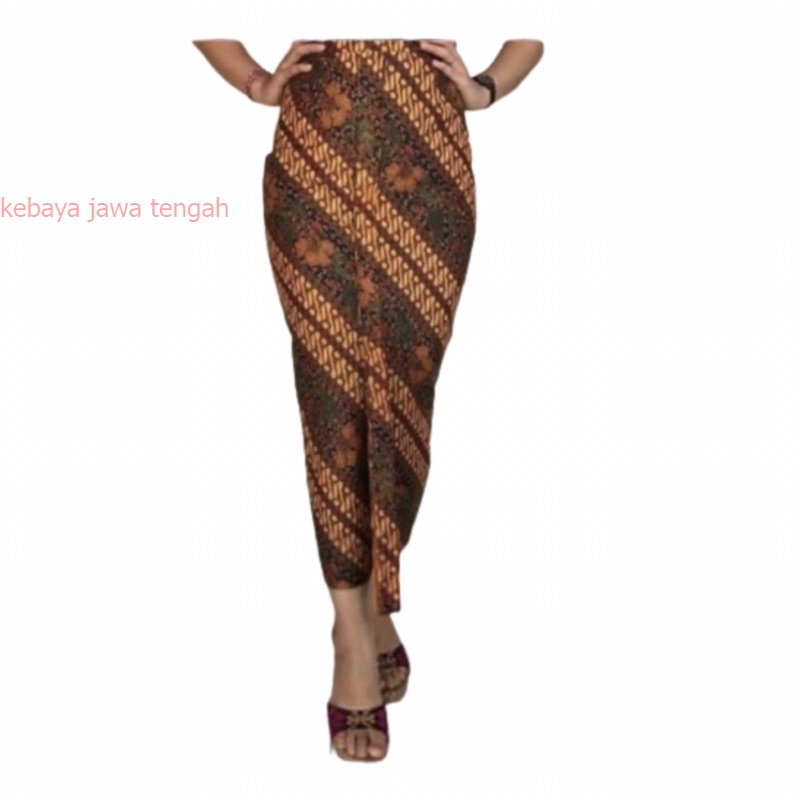 Rok Wiru Jarik Jadi Instan Bawahan Kebaya Batik Fashion Wanita Jawa Kostum Kolosal Baju Prewed Ecer 