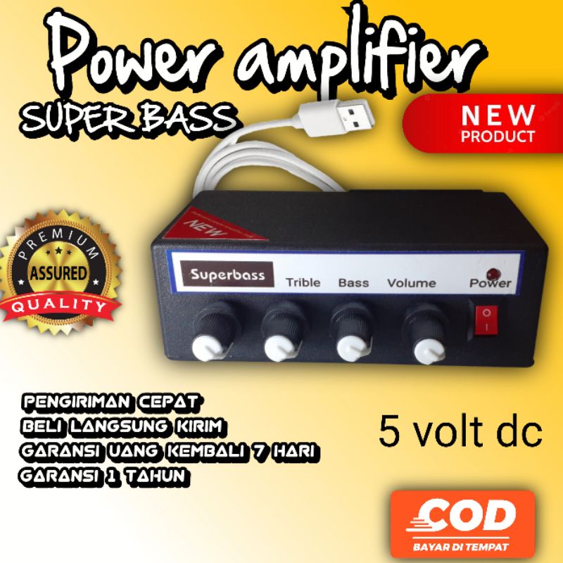 POWER AMPLIFIER MINI SUPER BASS