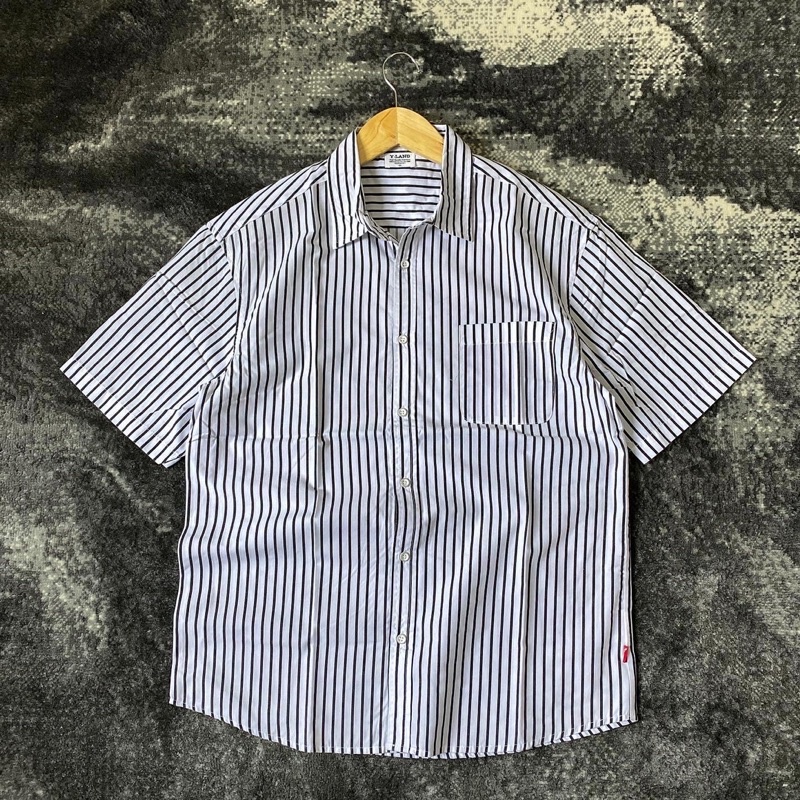 Y-Land Casual Salur Shirt White