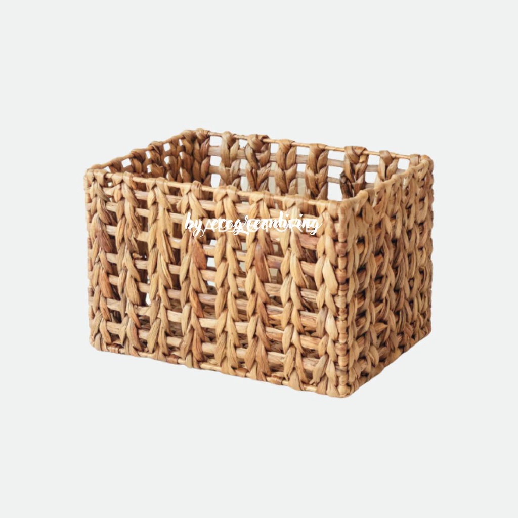 BOX PENYIMPANAN / KERANJANG / BASKET / LAUNDRY BASKET / KERANJANG KERAWANG SATUAN