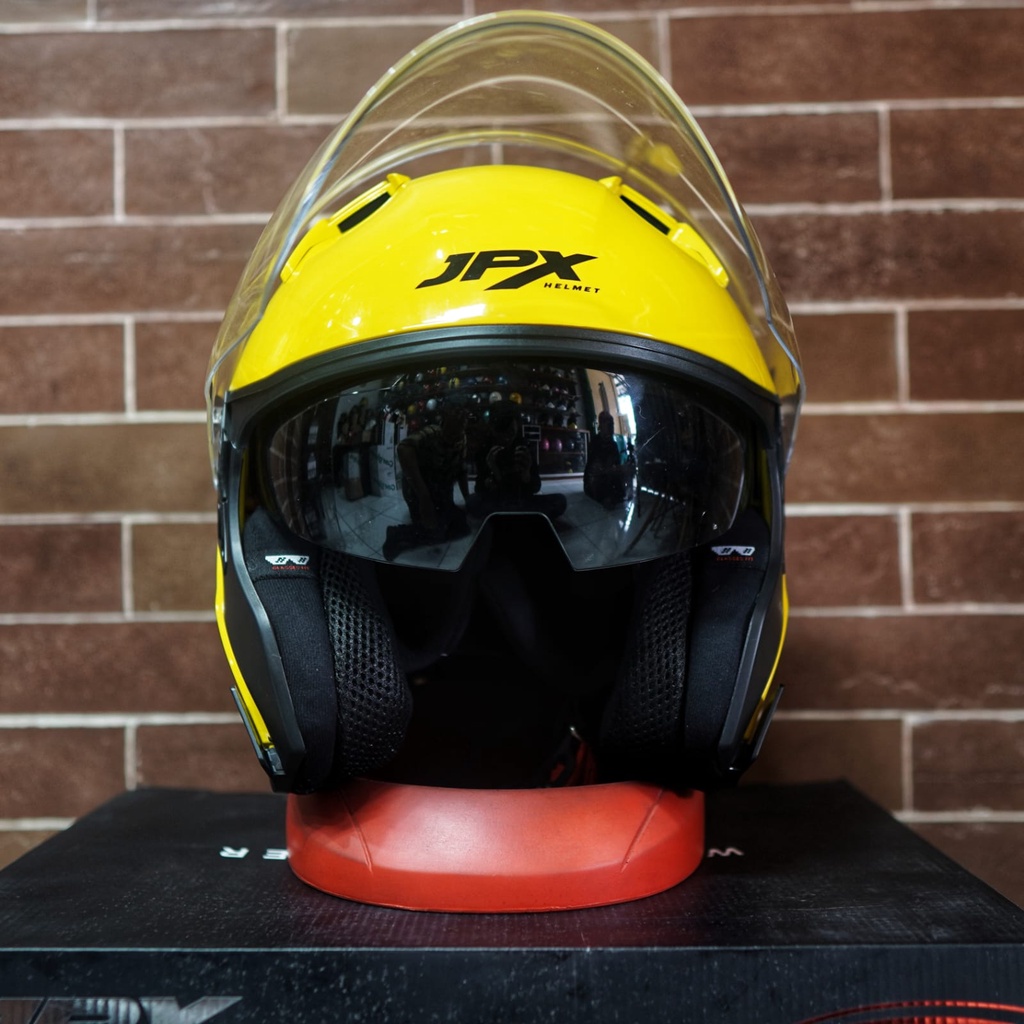 Helm JPX Nova X Yellow Glossy