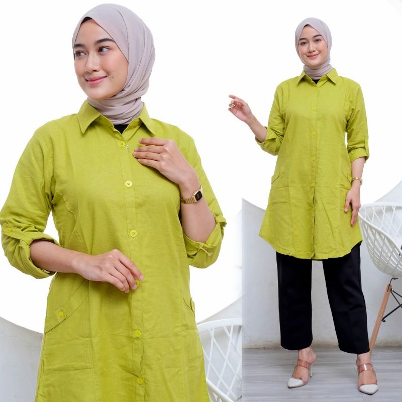 Tunik Polos Terbaru /Atasan Polos