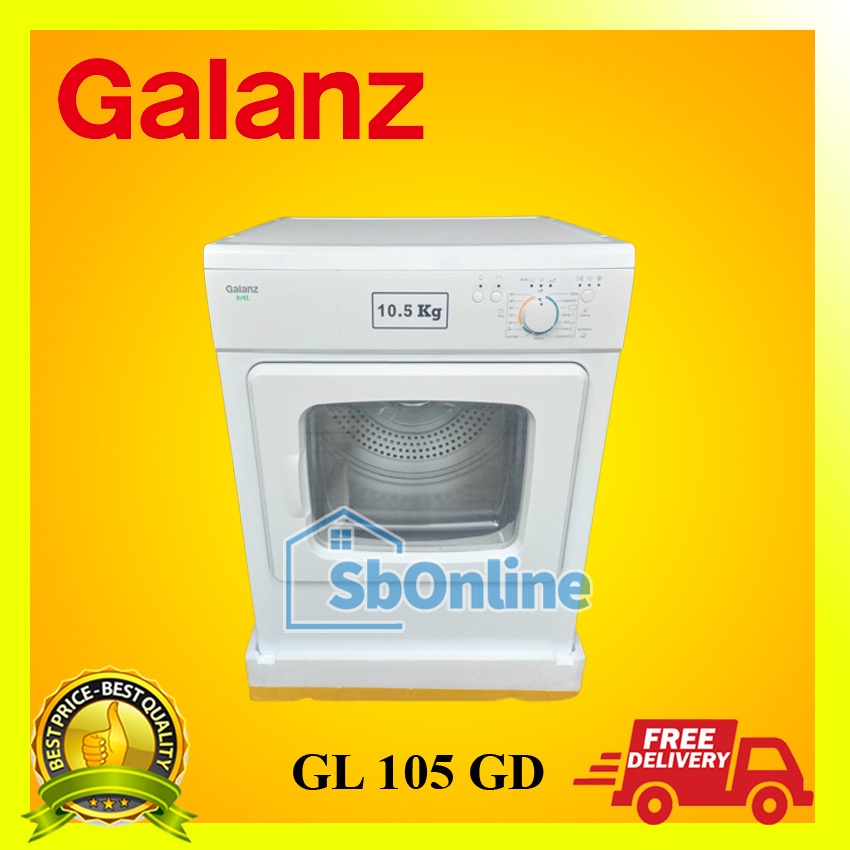 MESIN PENGERING LAUNDRY GALANZ GL 105 GD