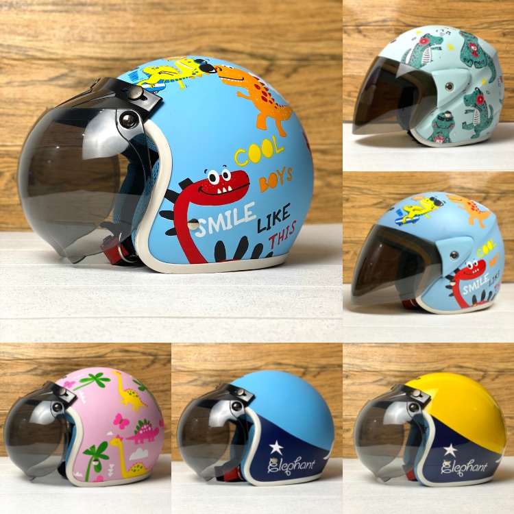 Helm Anak Motif Lucu Helem Bogo Anak-Anak